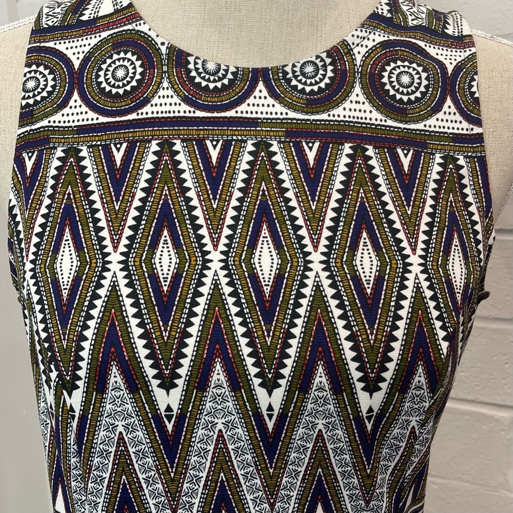 H&M Multi-colored Pencil Dress Size Medium - Picture 2 of 5